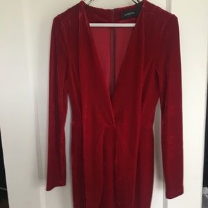 MINKPINK velvet dress